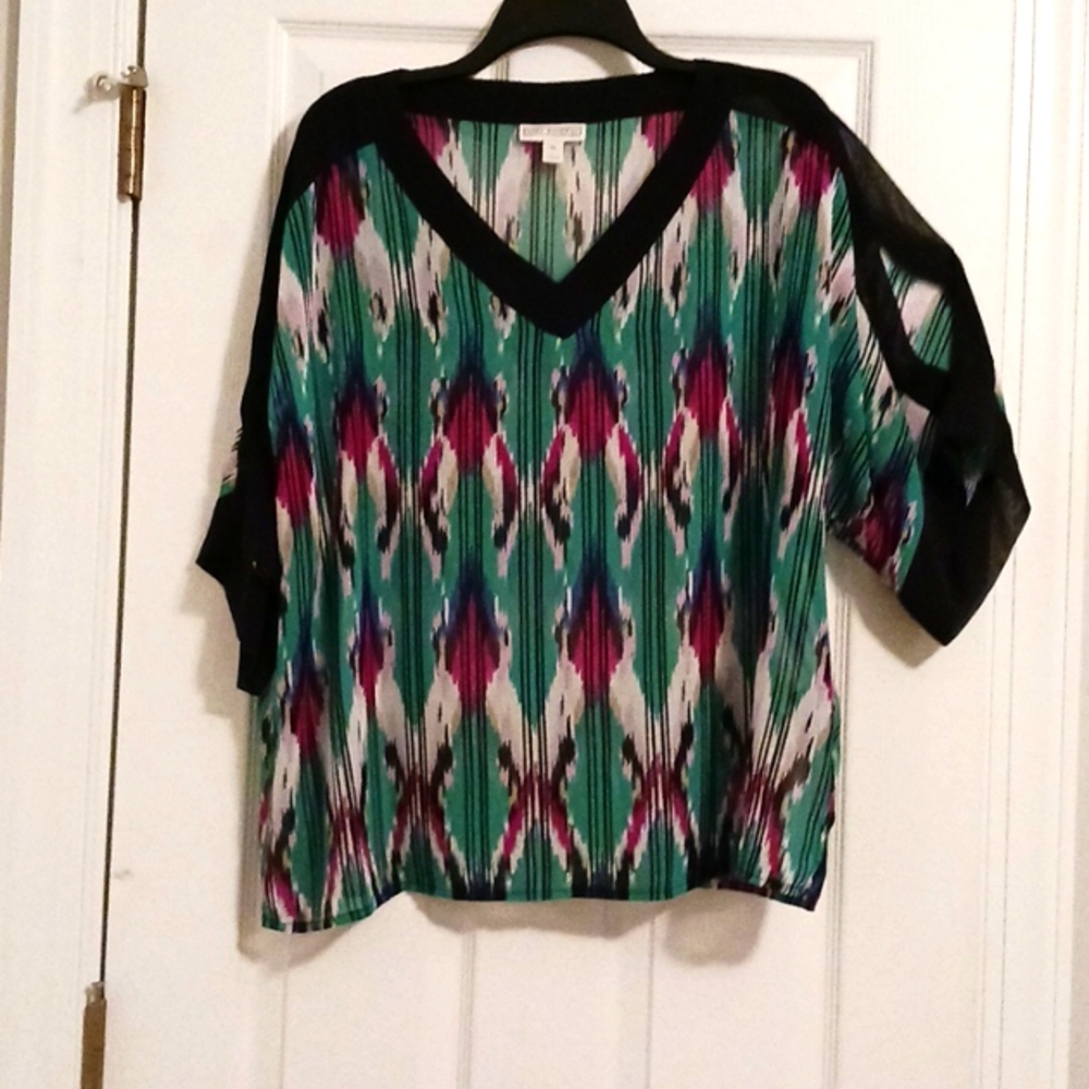 Dana Buchman Colorful Top